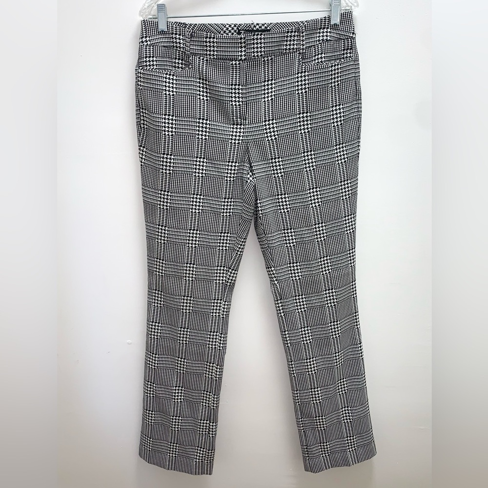 New York & Company 7th Ave Gray/Black Dress Pants Size 8